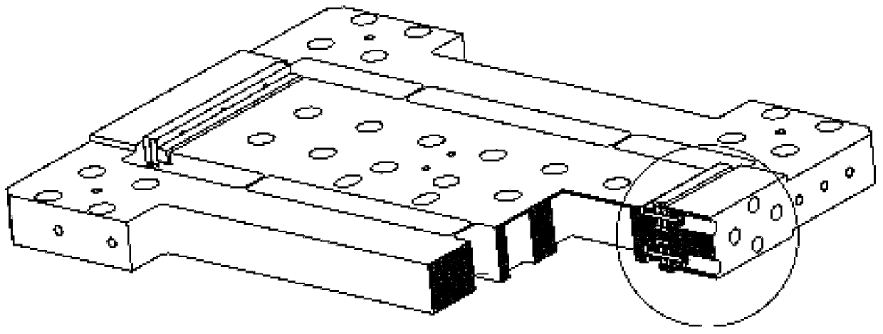 Ball screw-driven rigid and flexible coupling platform capable of adjusting rigidity externally