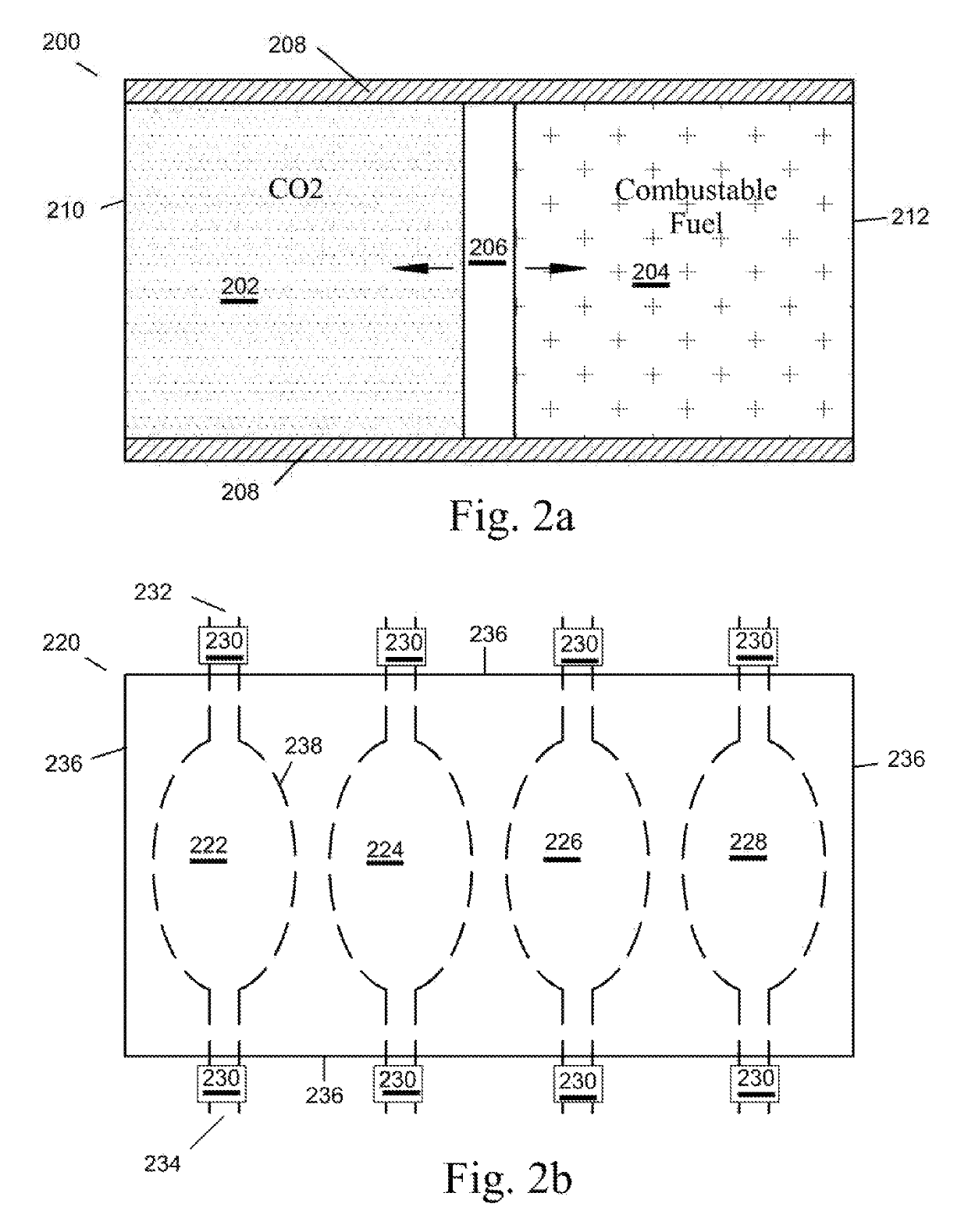 Fuel tank with carbon dioxide storage