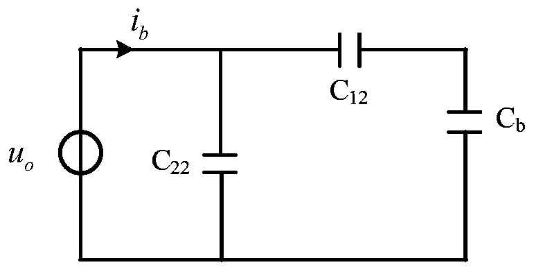 Method, device and system for testing capacitive current