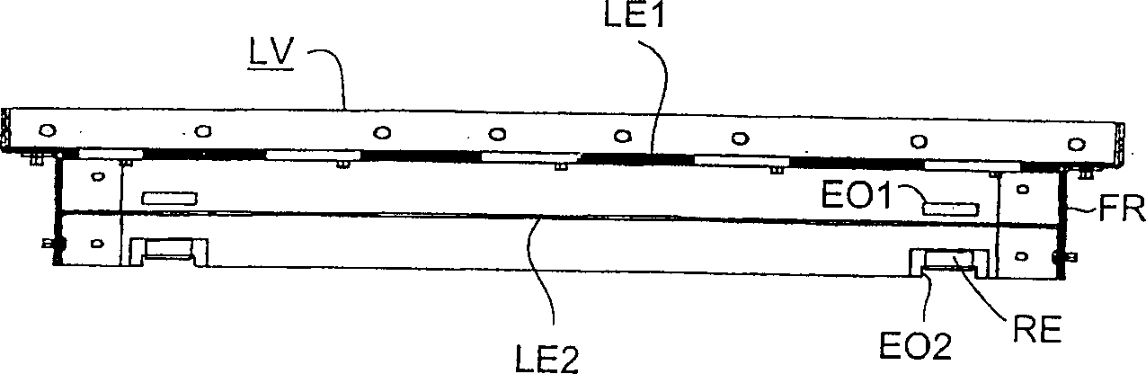 Power switch device with ventilating plant and ventilating plant with two ventilating components