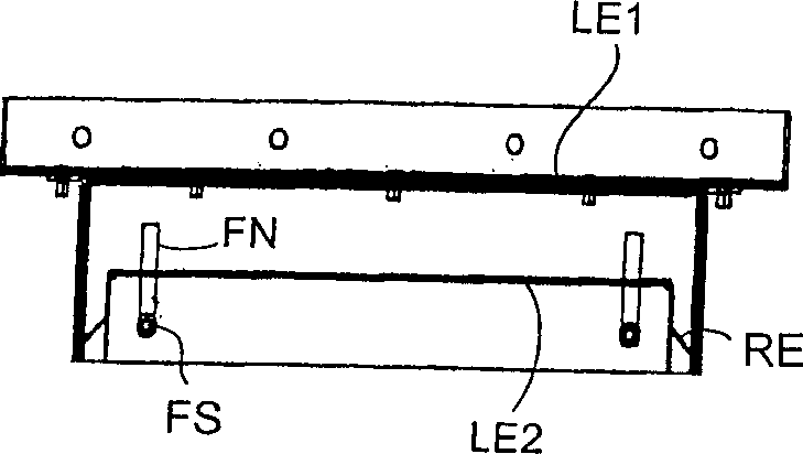 Power switch device with ventilating plant and ventilating plant with two ventilating components