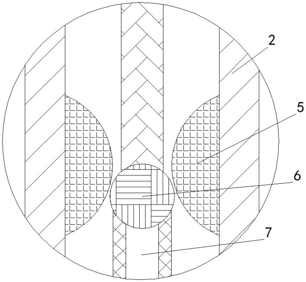 Thread passing self-lubricating device capable of ensuring undamage of threads for knitting machine for textiles