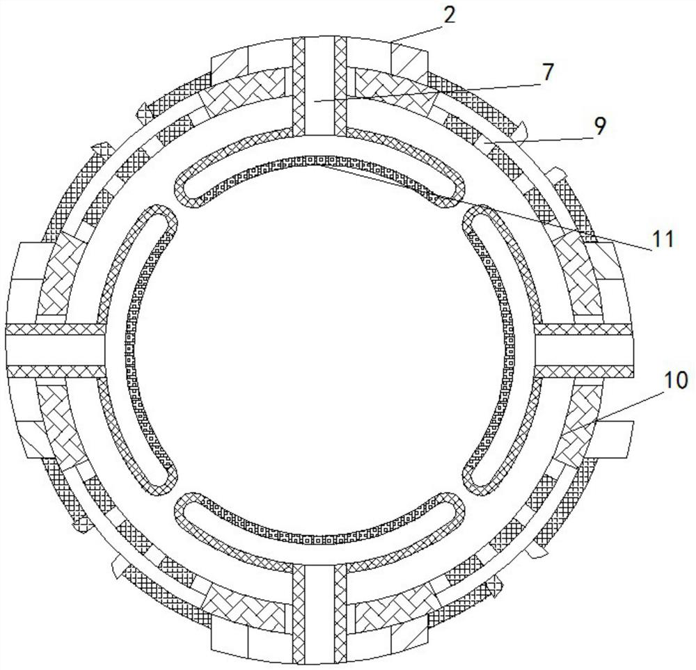 Thread passing self-lubricating device capable of ensuring undamage of threads for knitting machine for textiles