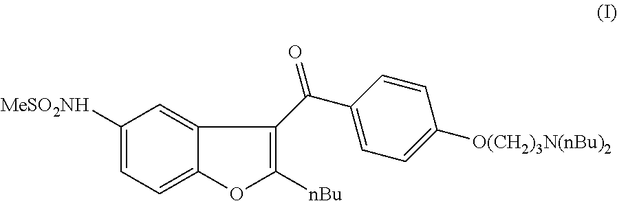 Process for the preparation of dronedarone by oxidation of a sulphenyl group