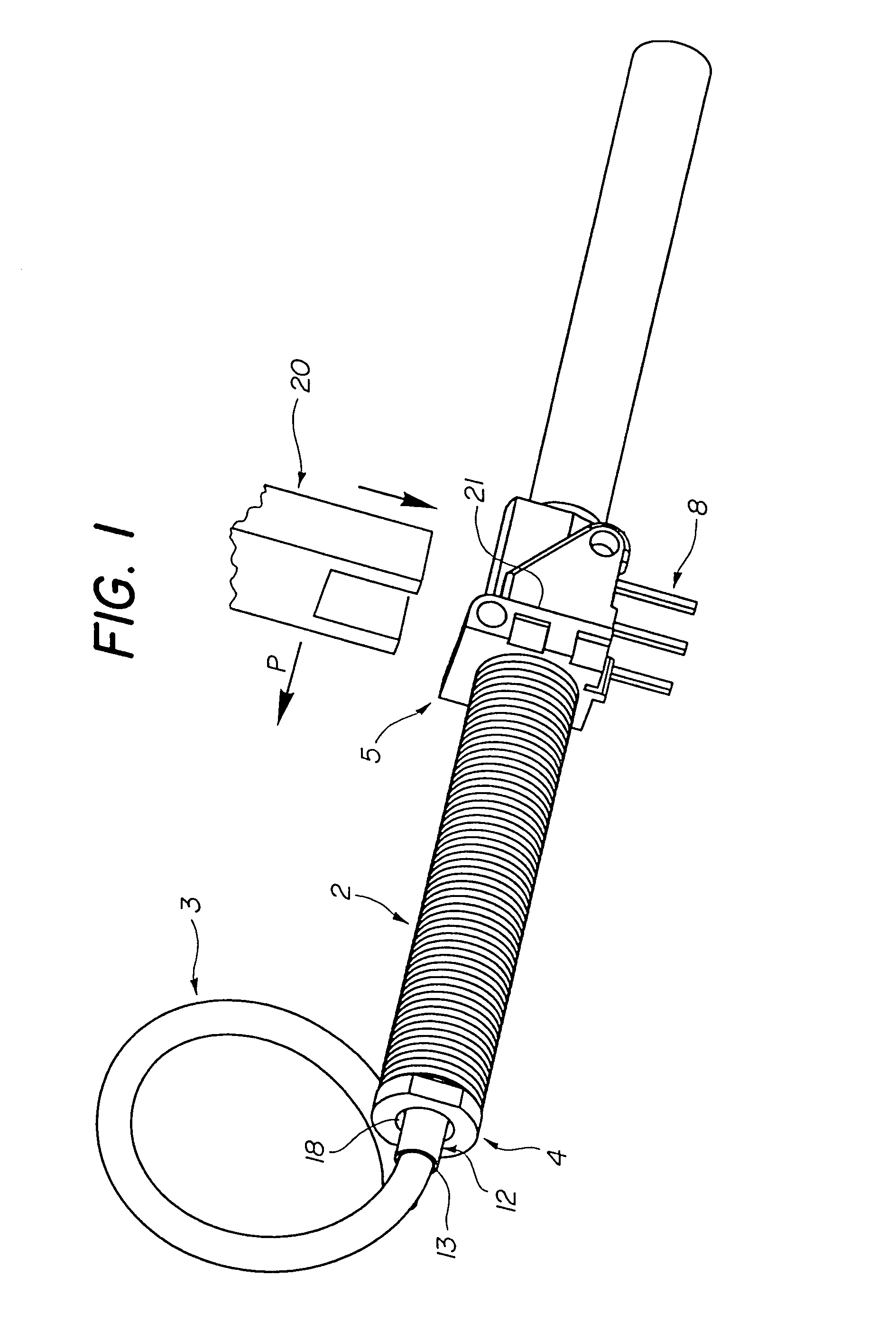 Magnetic circuit with coil