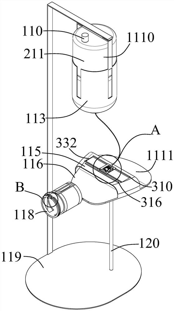 Automatic transfusion device