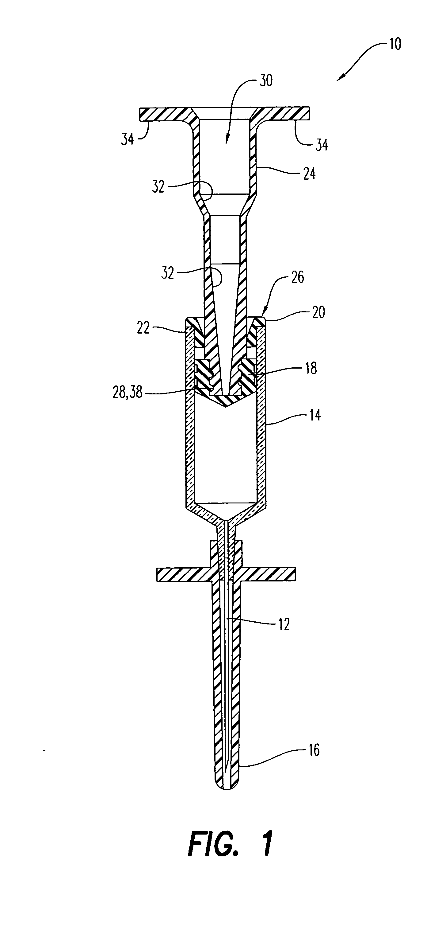 Breech loaded fixed needle syringe and automatic injection device having the same