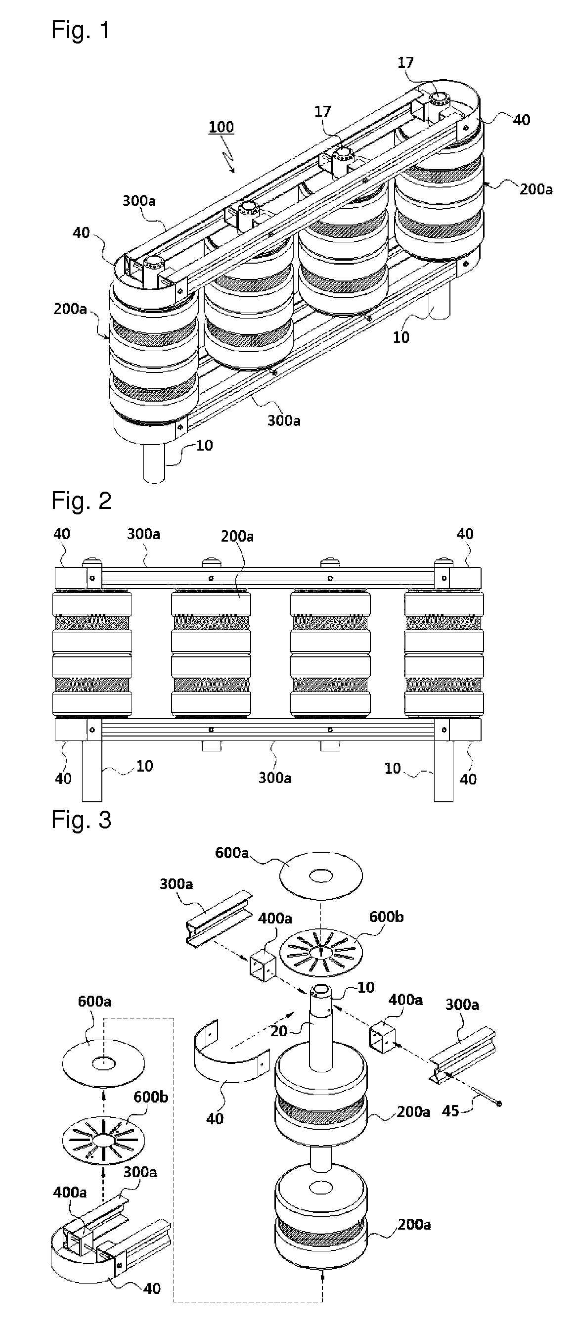 Impact absorption facility for road