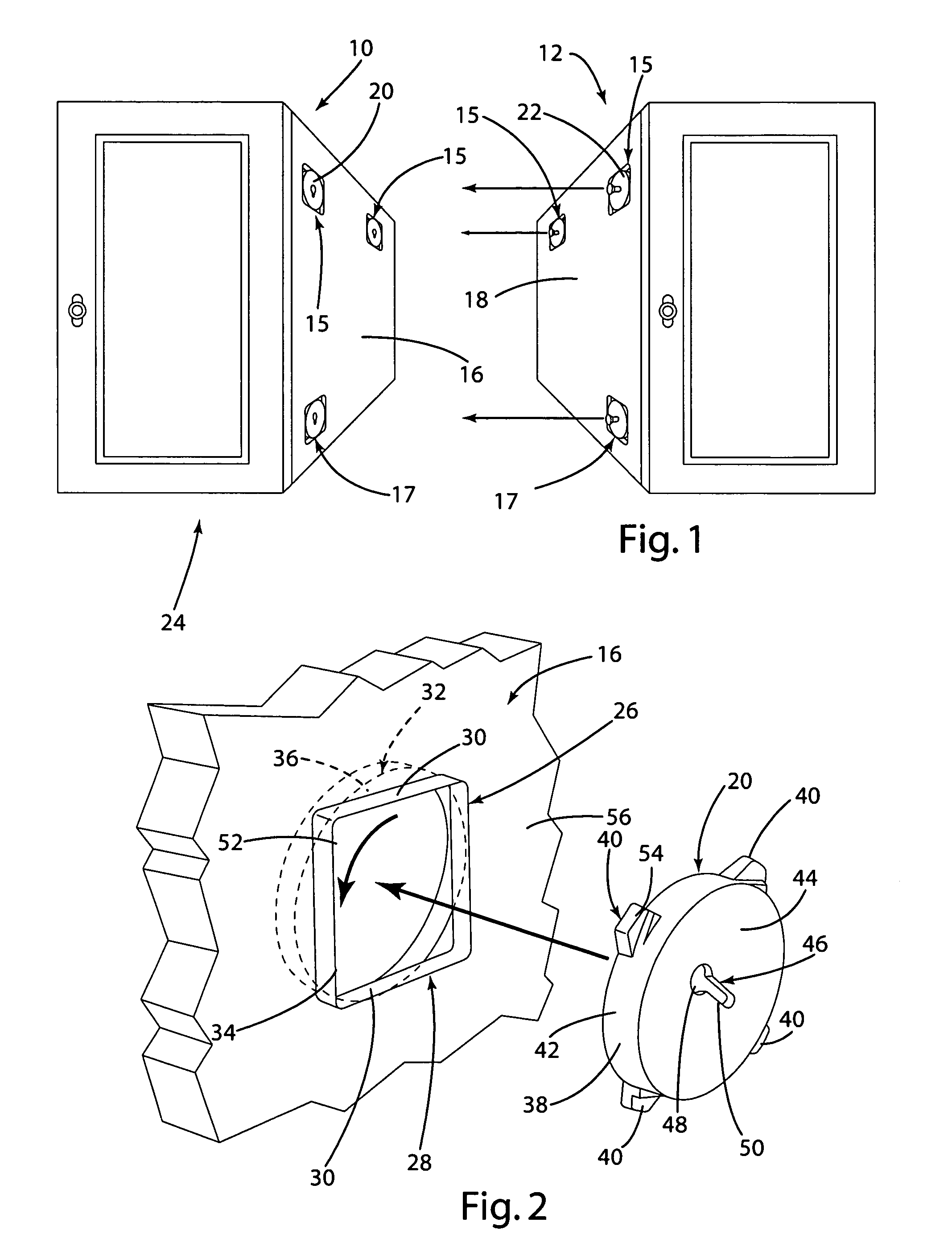 Cabinet connector