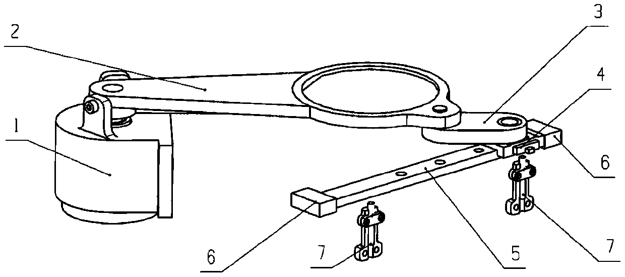 A High Rigidity Crank Slider Optical Mirror Group Switching Mechanism