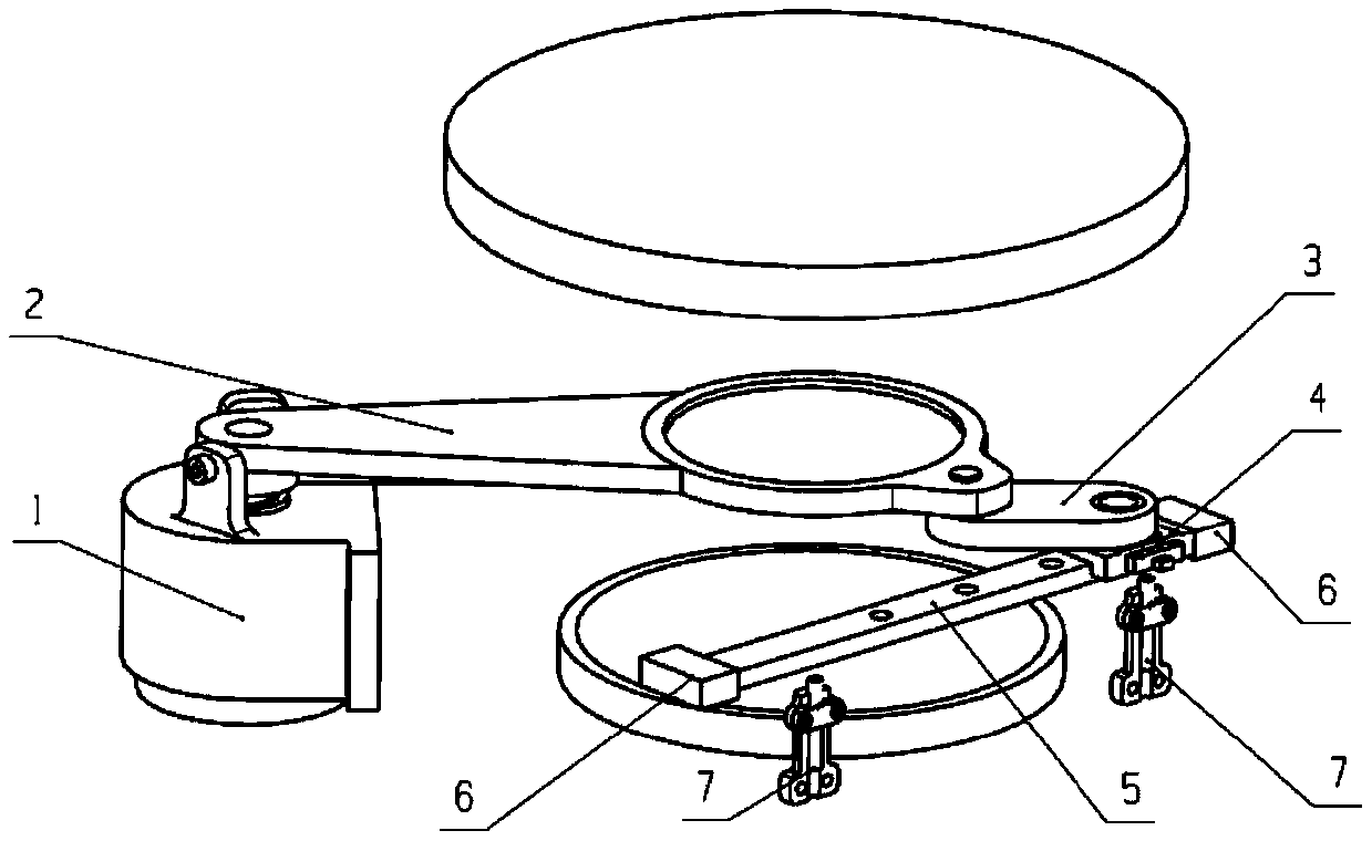 A High Rigidity Crank Slider Optical Mirror Group Switching Mechanism