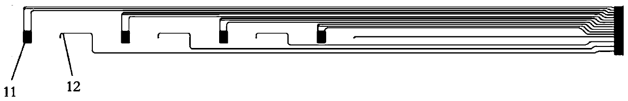 Flexible temperature-strain integrated sensor array and preparation method thereof