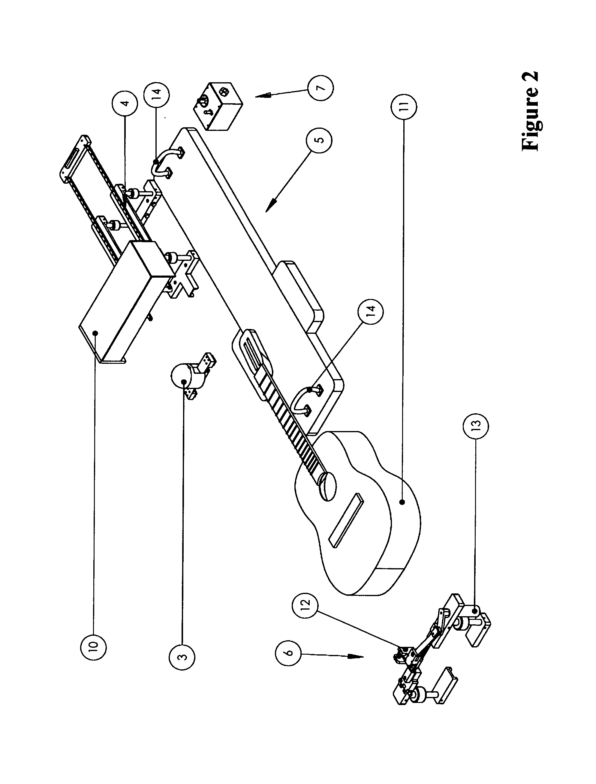 Modular automated assistive guitar