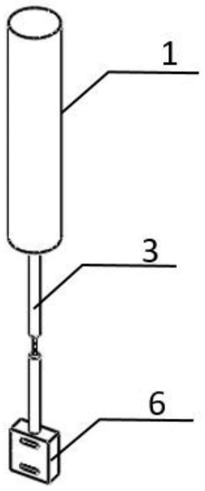 High-temperature fatigue force loading experiment instrument suitable for CT experiment