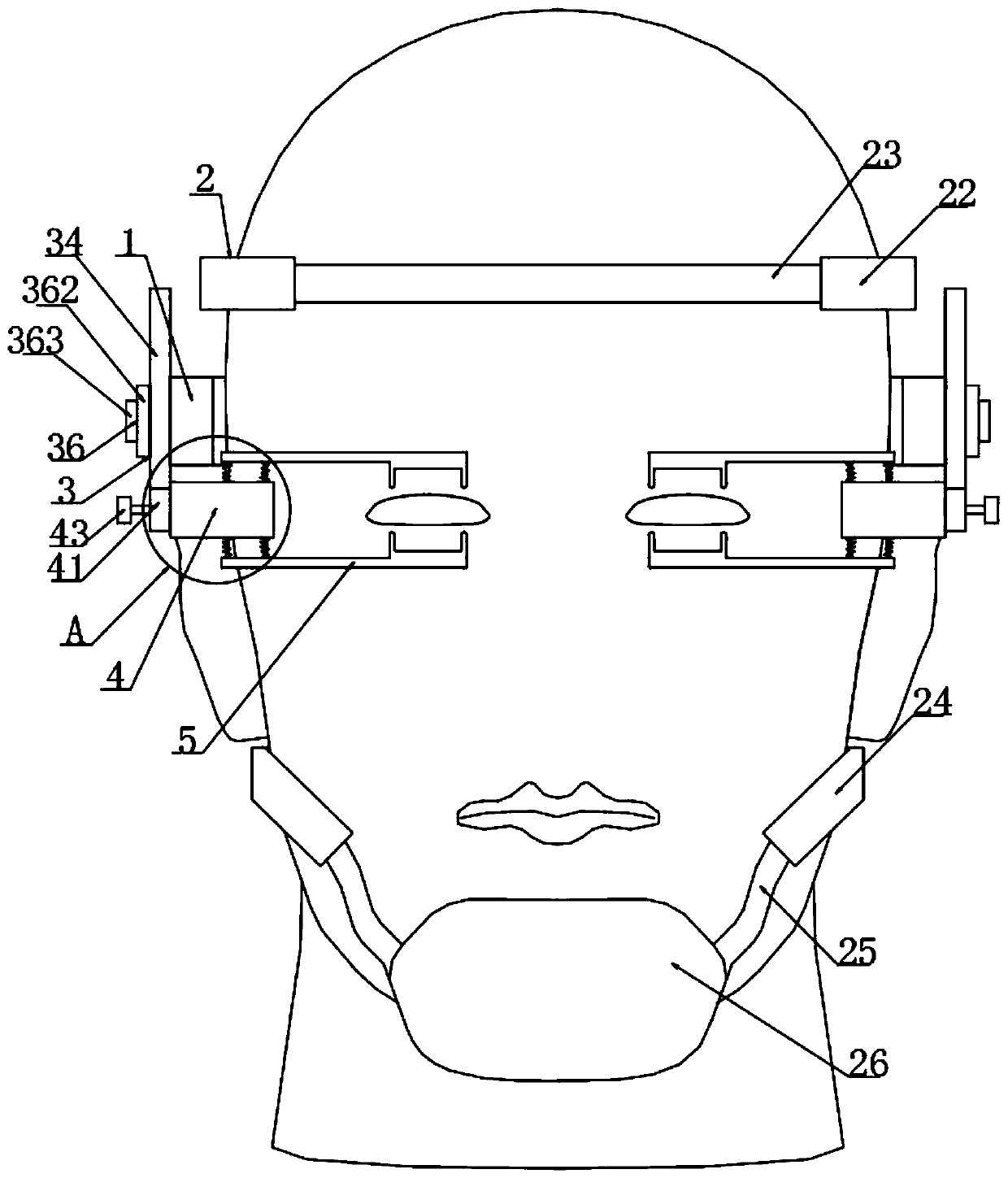 Novel adjustable eye speculum for children for ophthalmology department