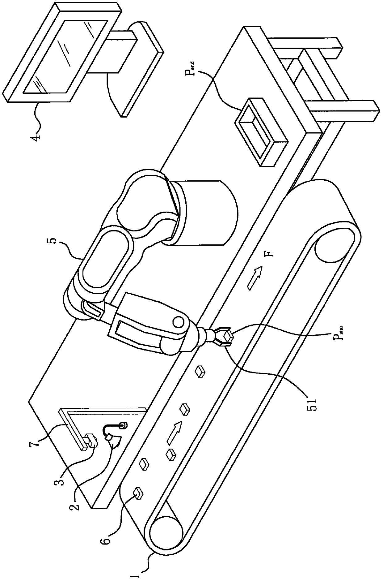 Machine-vision image recognition and positioning method