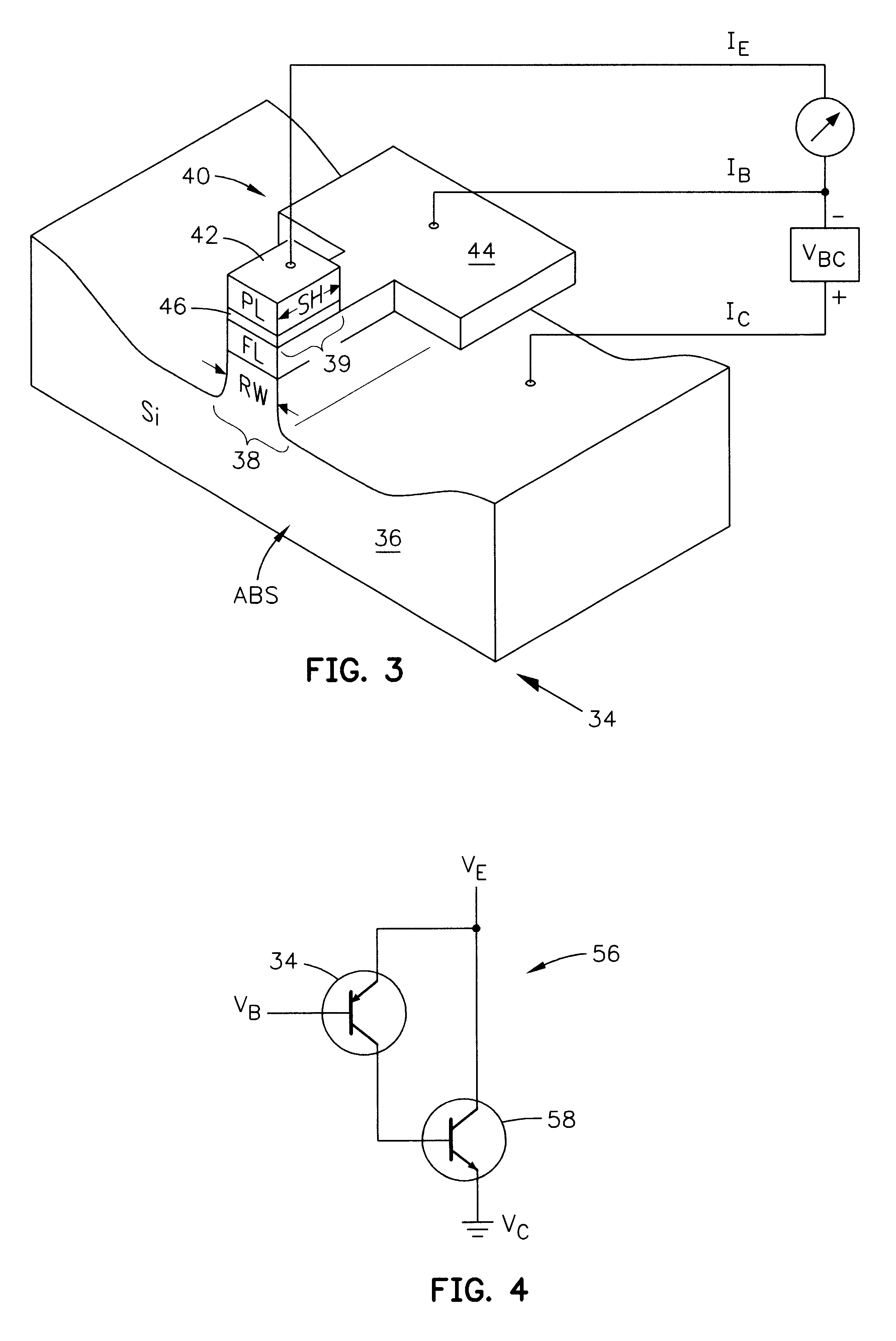 Semiconductor slider with an integral spin valve transistor structure and method for making same without a bonding step