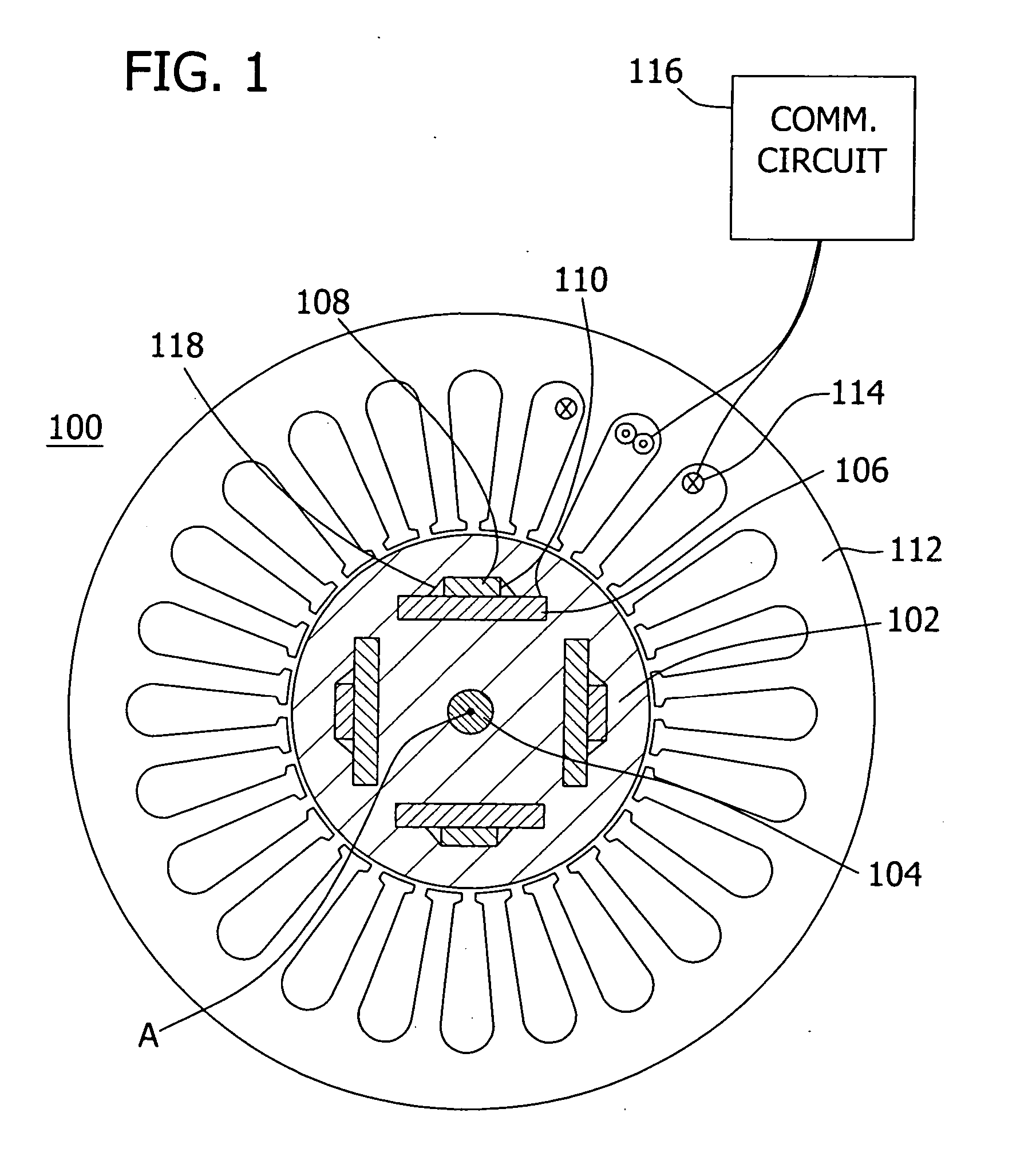 Composite magnet structure for rotor