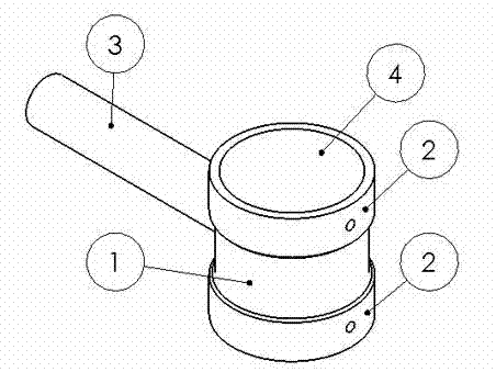 Plasma-side-suction negative pressure device for laser welding