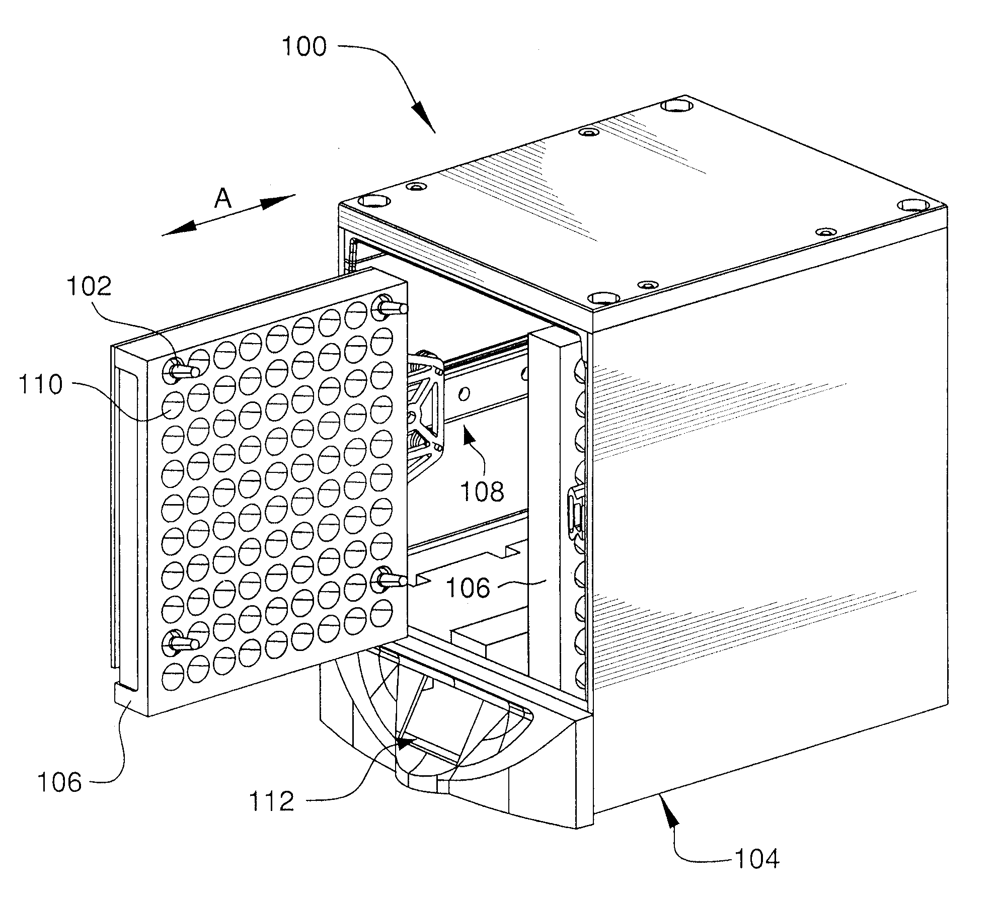 System for stirring growth medium