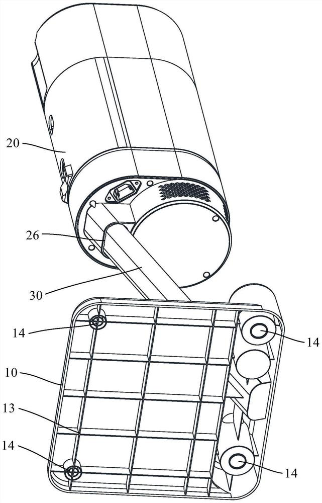 Dust collection device and cleaning equipment