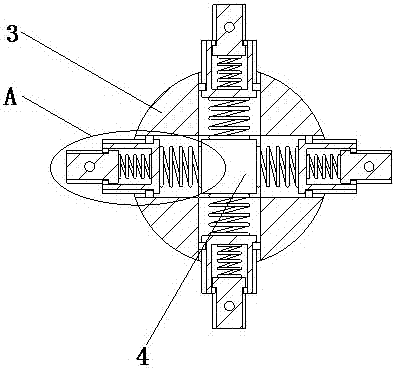 Drill rig capable of standing stably