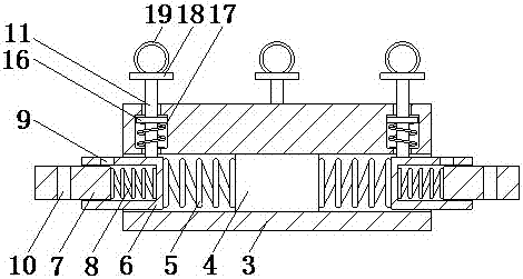 Drill rig capable of standing stably