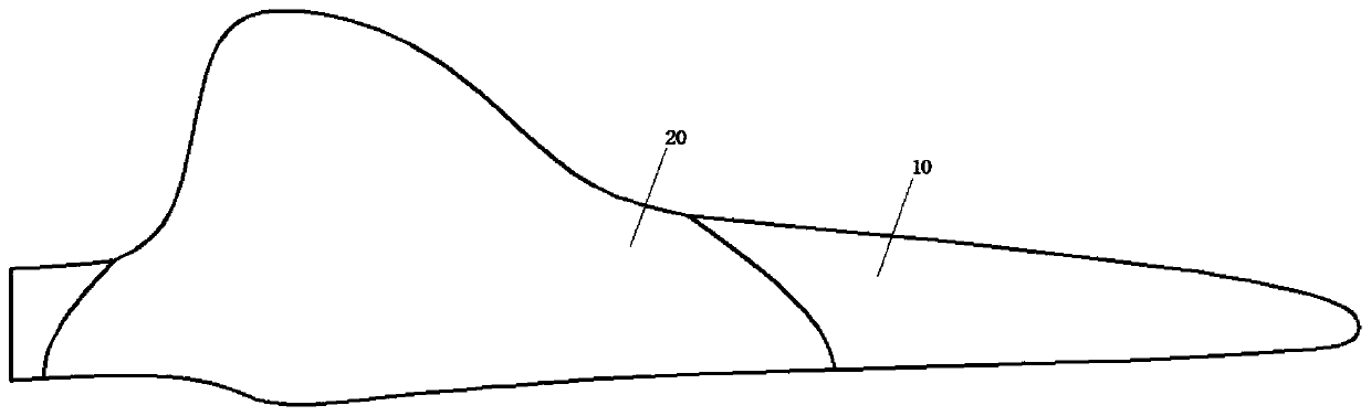 Wind power blade blade root airbag structure and assembly method thereof, wind power blade