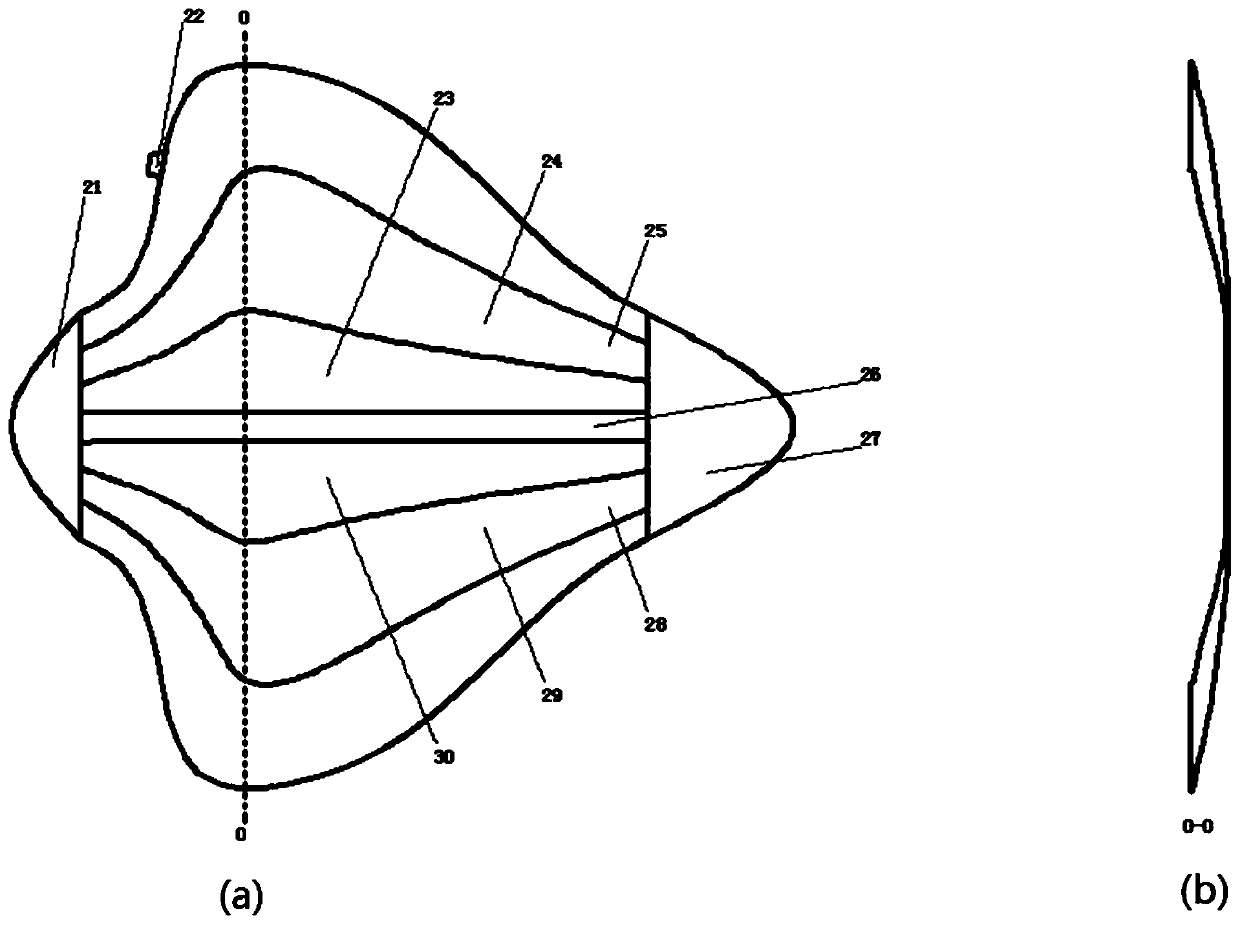 Wind power blade blade root airbag structure and assembly method thereof, wind power blade