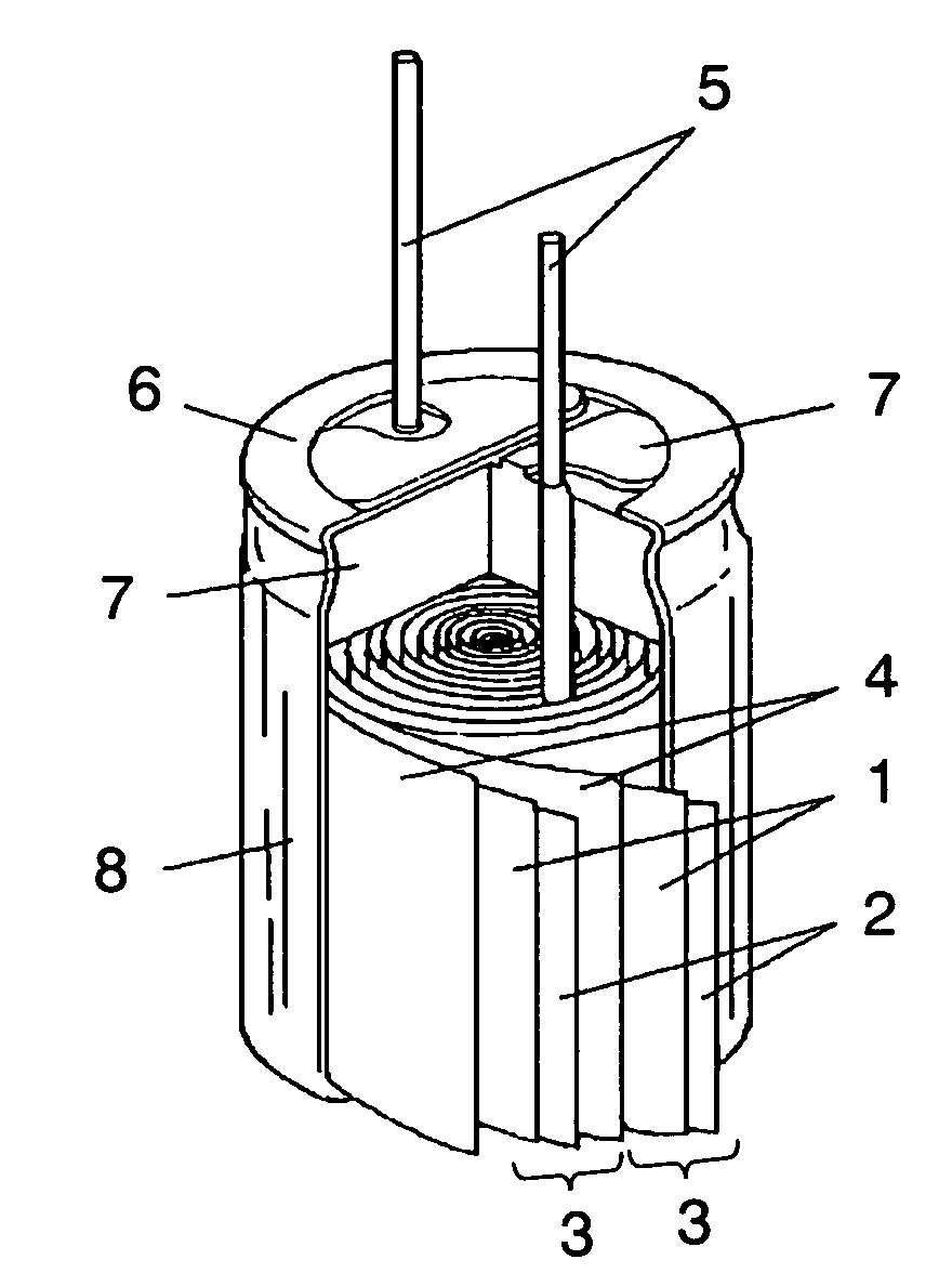 Electric double-layer capacitor, its manufacturing method, and electronic device using same