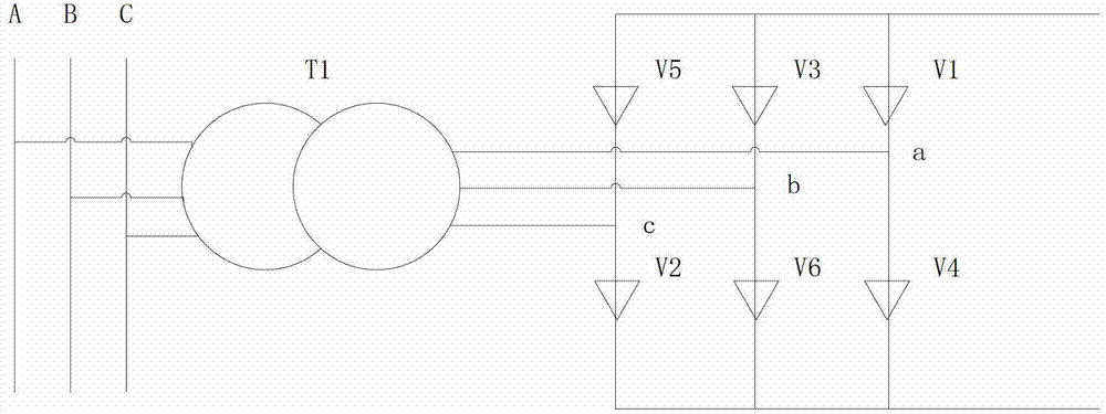 Control method using valve control system to carry out reversed recovery-stage protection on thyristor