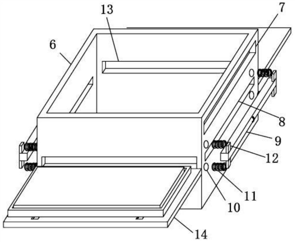 A fast bonding device for square composite boards