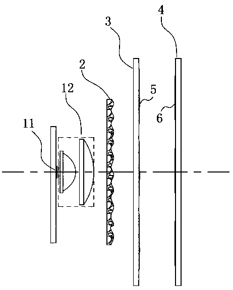 A method for producing 3D undulating effects of water patterns by LED water pattern lamps