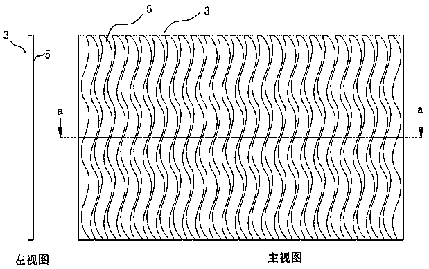 A method for producing 3D undulating effects of water patterns by LED water pattern lamps