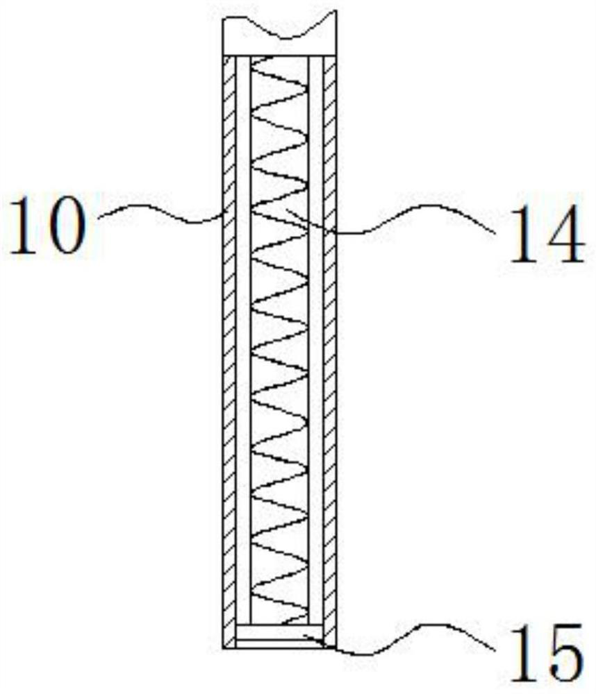 Pineapple core removing machine with positioning structure and convenient to fix