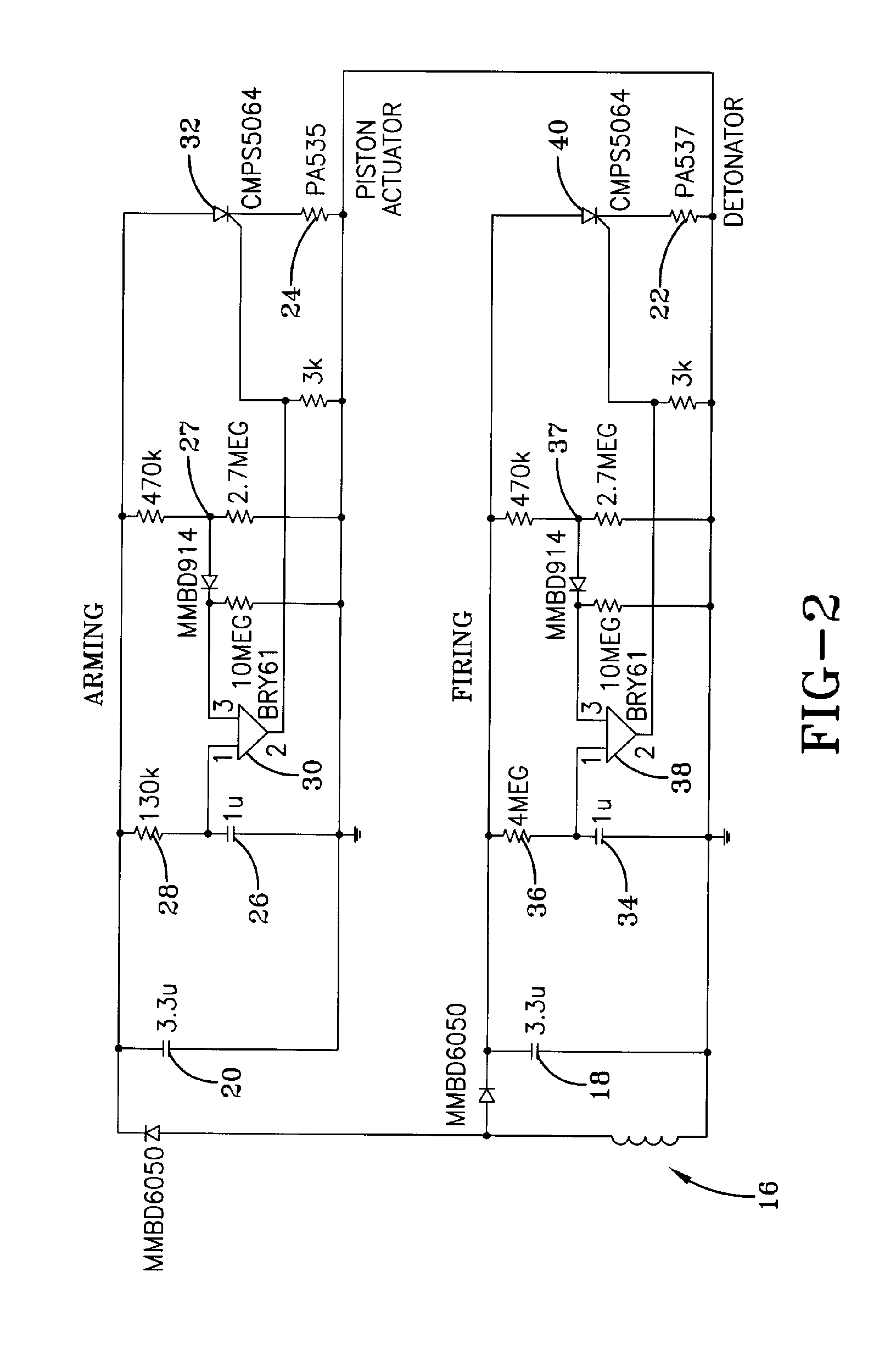 Base mounted airburst fuze for projectile