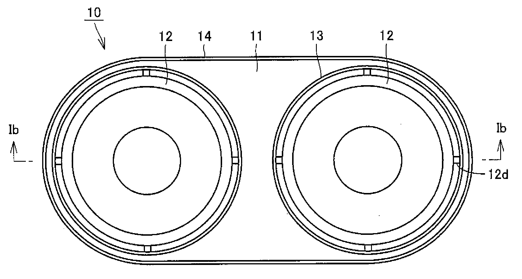 Primary radiator, low noise blockdownconverter and satellite broadcasting receiving antenna