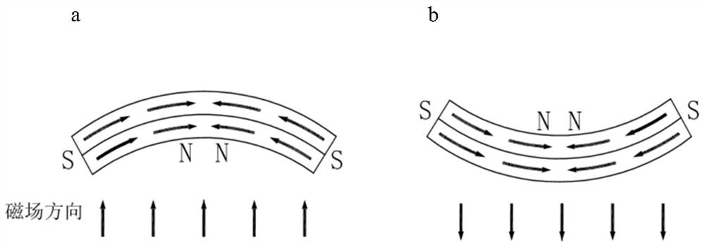 Magnetically driven bistable flexible actuator