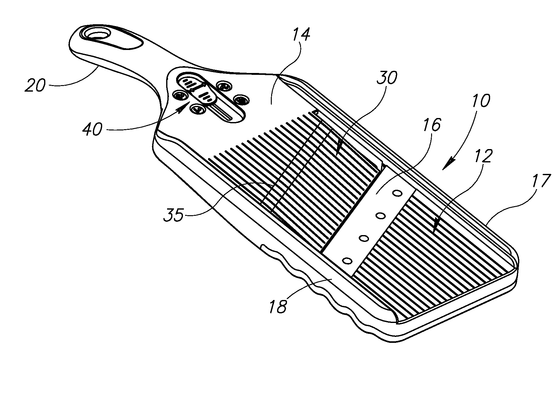 Hand held slicer