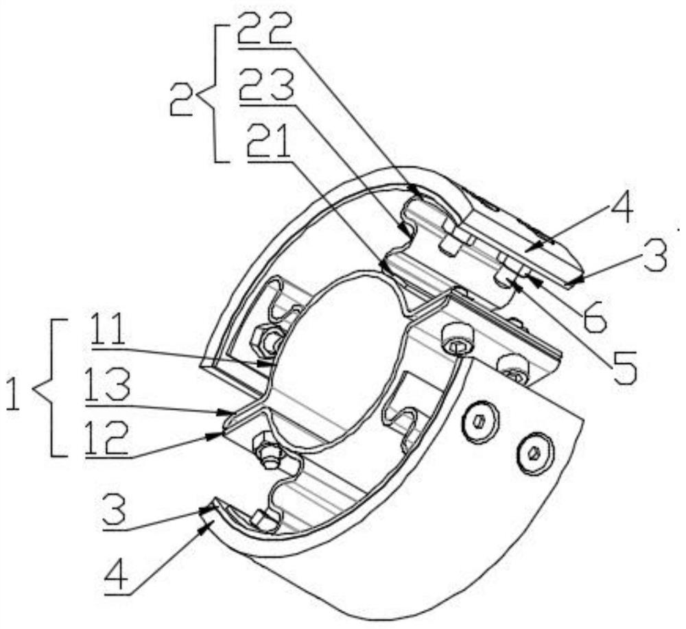 Elastic supporting structure for LNG double-wall pipes