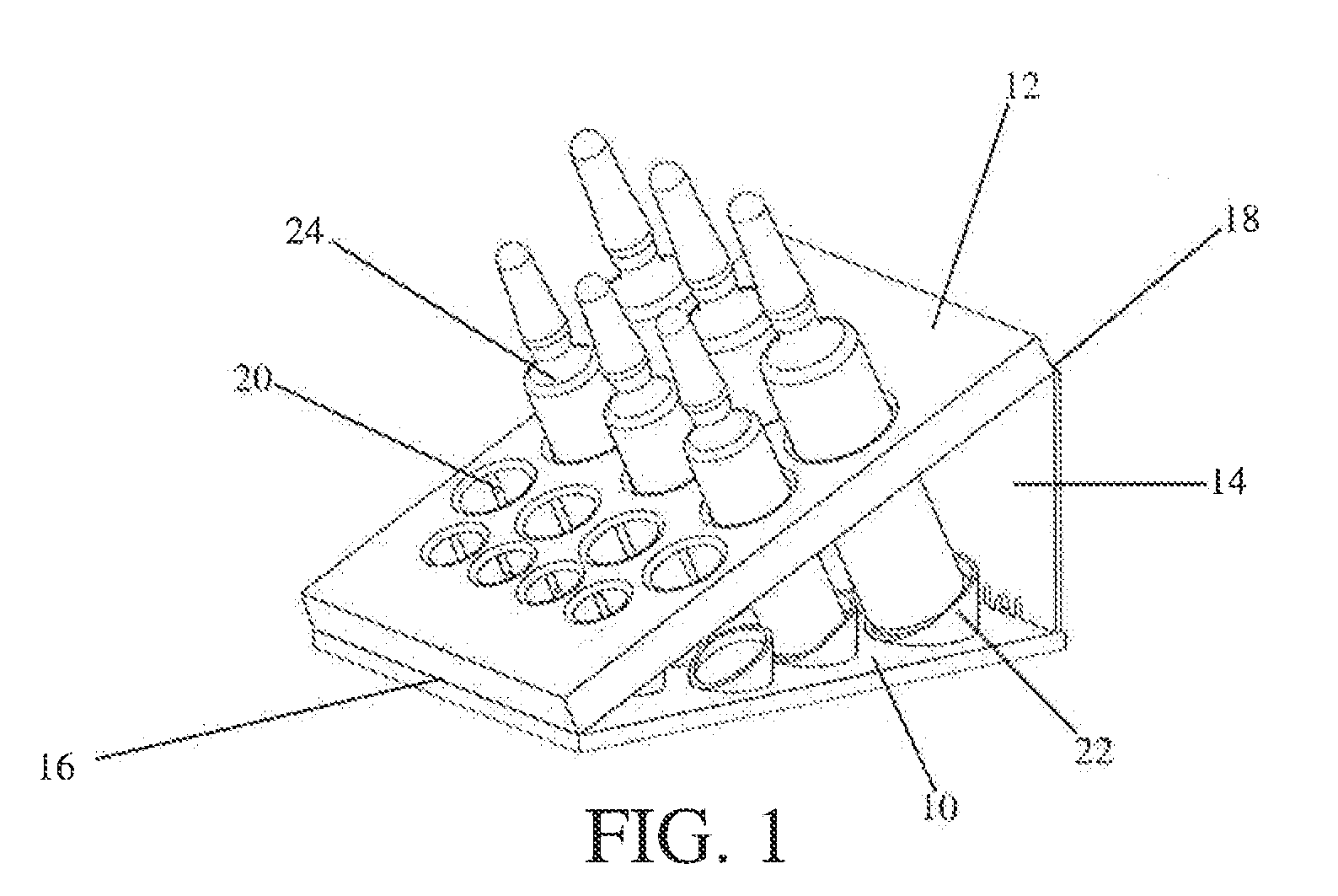 Safety ampoule holder