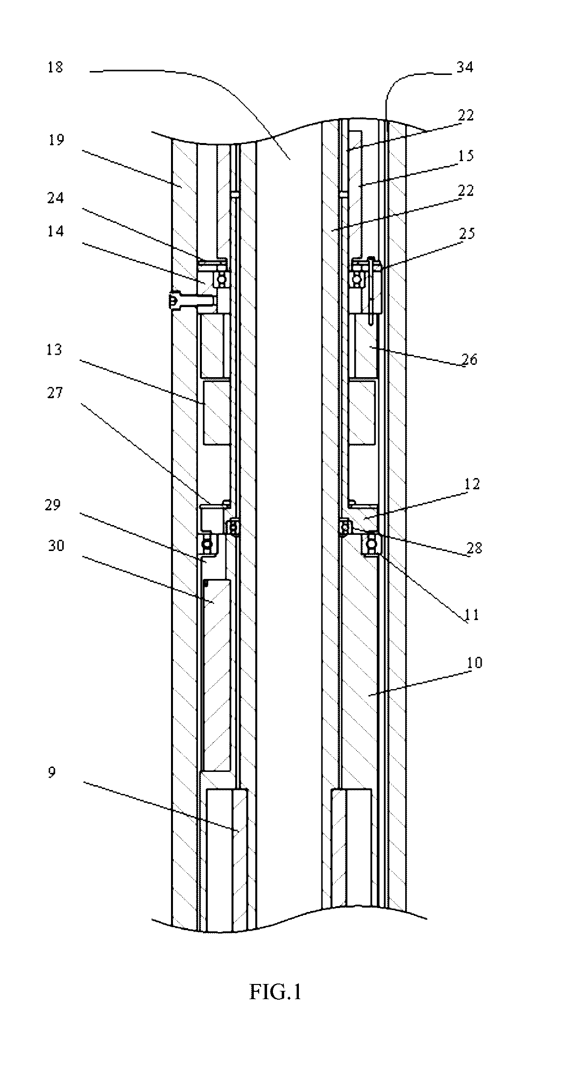 Dynamic Point-the-bit Rotary Steerable Drilling Tool and Measuring Method Thereof