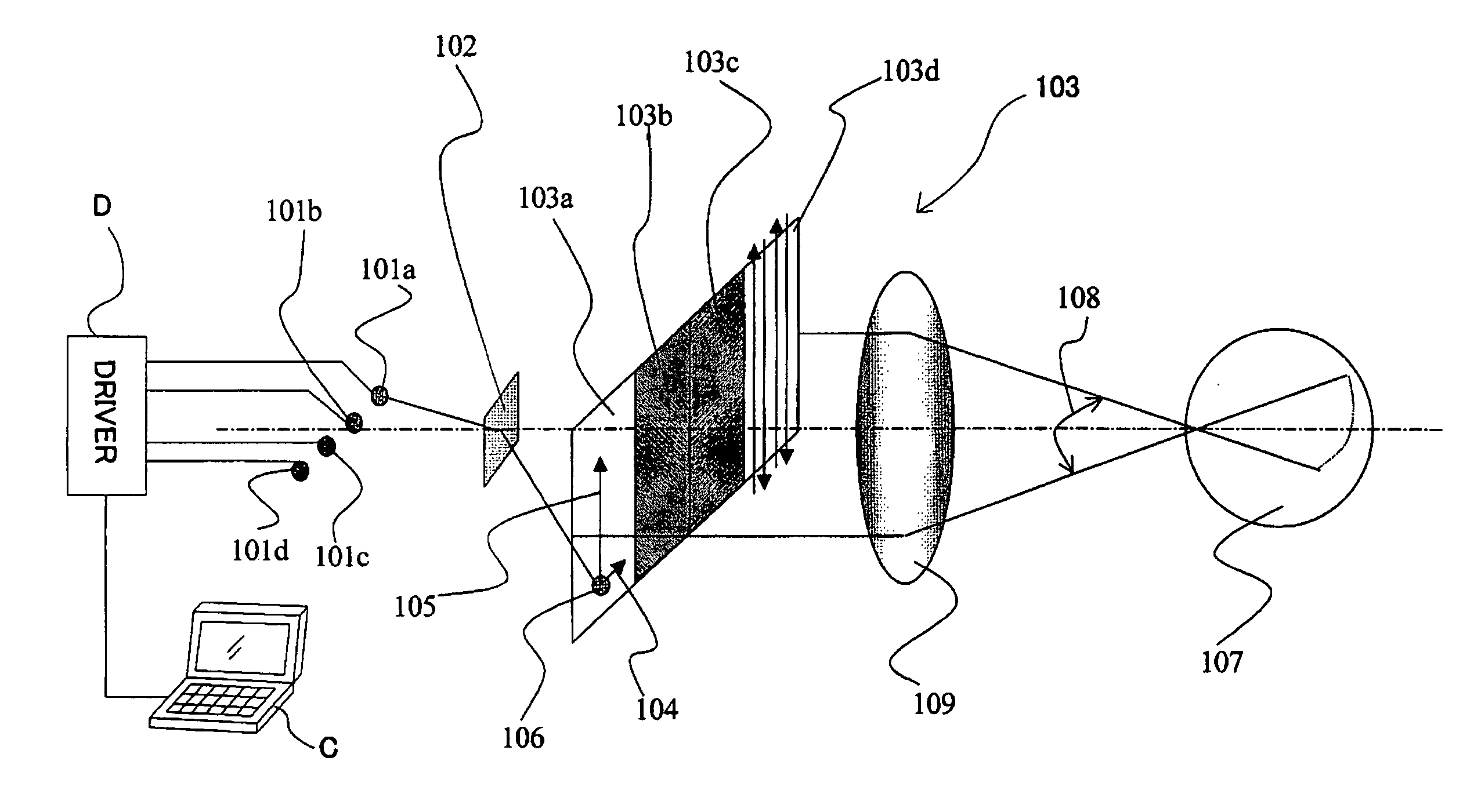 Scanning display