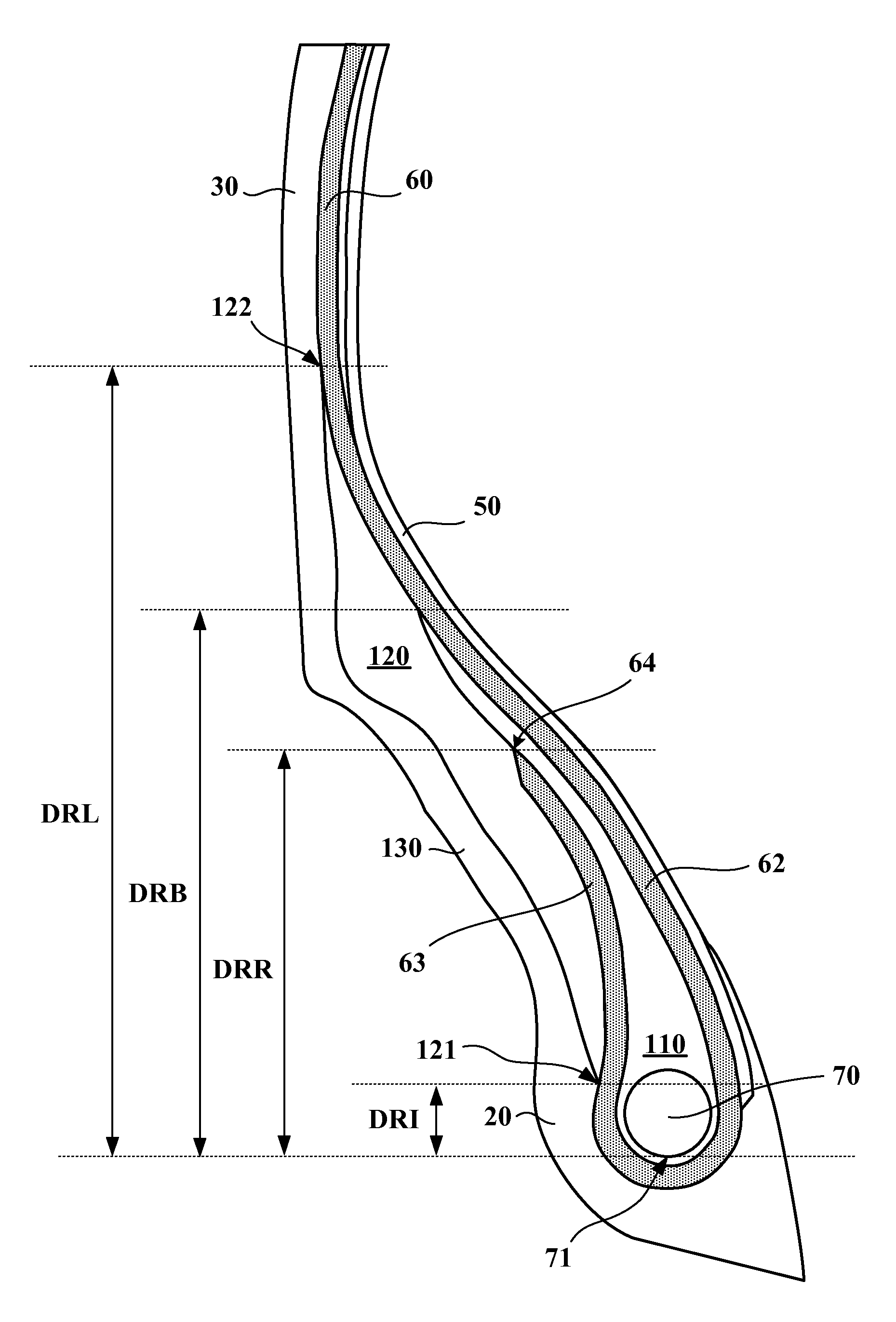 Tire with improved beads