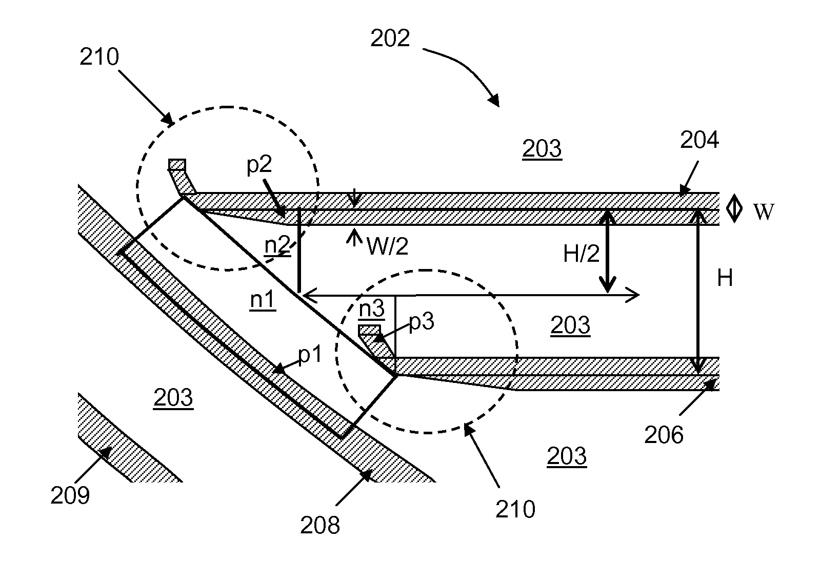 Corner layout for superjunction device