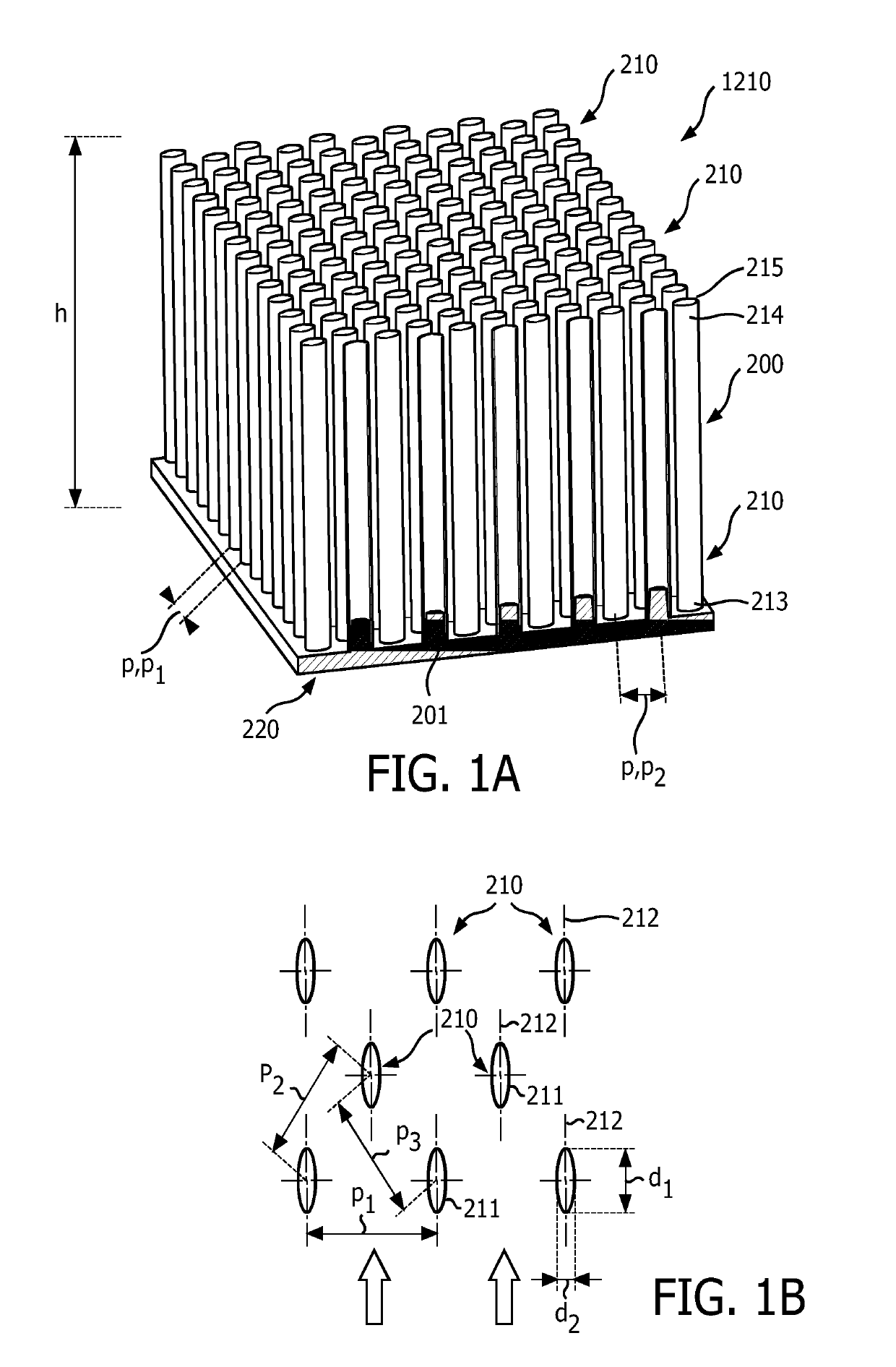 Low weight tube fin heat sink