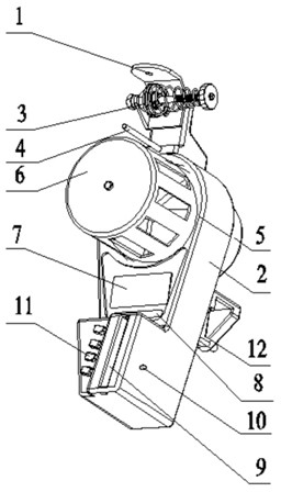 Yarn tension adjustable type intelligent yarn conveying device