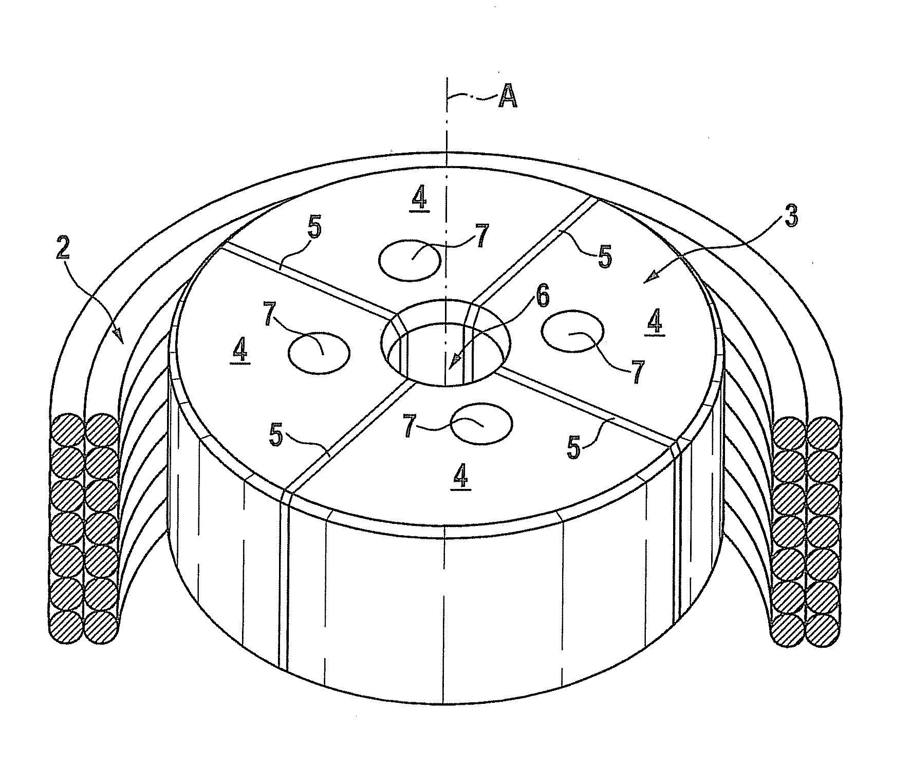 Electromagnetically actuatable valve