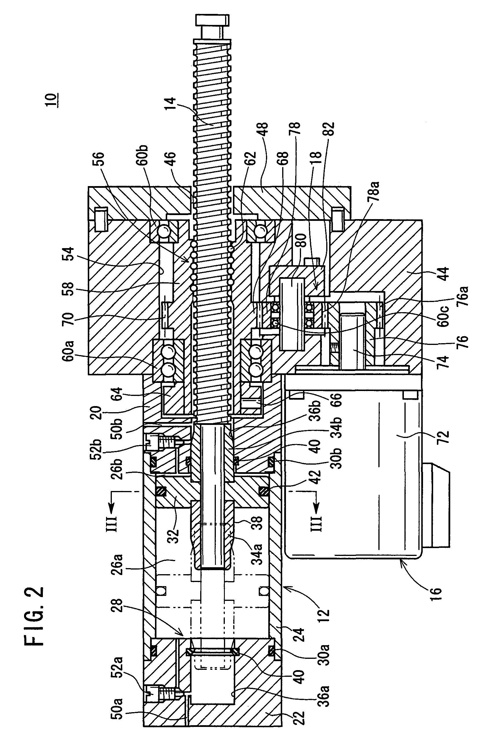 Electric actuator