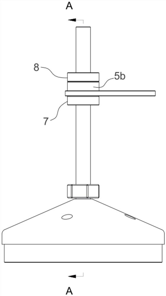 Foundation with Teflon cushion block